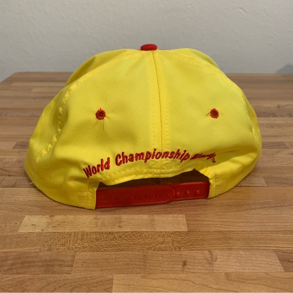 Vintage WCW World Championship Wrestling Hulk Hogan Embroidered Hat Snap Back - Picture 3 of 7